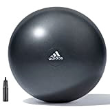 adidas Gymball-Noir/55cm Unisex-Adult, Black, 55 cm