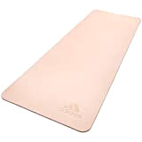 adidas Premium Yoga Mat-5mm-Pink Tint Unisex-Adult, Rose Vif