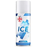 AIESI® Froid Spray instantané avec MENTHOL bombe de 400 ml ICE SPRAY, Made in Italy