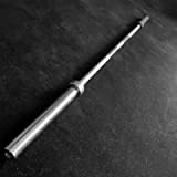 Barre Poids Olympique 50mm | UNI STRENGTH | Jusqu'à 350kg 20kg Long : 220cm | Collier Serrage | Bumpers (167.5 ...