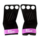 Bear KompleX 3 Hole Hand Grips and Gymnastics Grips Great for Cross Training, pullups, Weight Lifting, Chin ups, Training, Exercise, ...