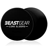Beast Gear Core Sliders Glisseurs pour Le Tronc Disques Glissants Doubles Faces pour Exercices Abdominaux – Gliding Discs/AB Gliders - ...