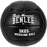 BENLEE Rocky Marciano Paveley Balle de médecine Unisex-Adult, Noir, 3kg