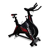 BH Fitness Tokio H9181 Vélo de Biking magnétique pour Utilisation Intensive. Inertie de 20 Kg. Guidon de Triathlon et pédales ...
