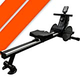 Bonplus BP | Rameur Fitness Musculation | Rowing Machine | Pratique et Facile à Utiliser | Écran LCD | Système ...
