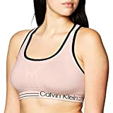 Calvin Klein Medium Impact Reversible Bra Top Soutien-Gorge de Sport, Coquillage, M Femme