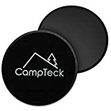 CampTeck U6574 Disque de Fitness Abdominaux Core Disque Glisseur -Noir -2pcs