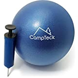 CampTeck U6812 Ballon Pilates 23cm Plastique Anti-Eclatement Mini Ballon de Gymnastique pour Fitness, Exercice, Gym, Yoga, etc. avec Pompe à ...