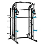 CAPITAL SPORTS Amazor M - Tour de Musculation, Cage Traction, Station Traction, Safety Spotter: 500 kg Max, J-Cups: 350 kg ...