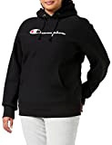 Champion Reverse Weave Pullover Sweatshirt à capuche Femme Noir S