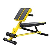 CLJING Lit Réglable Haltérophilie Tabouret Haltère,Roman Stool Fitness Chair Sit Ups Home Fitness Equipment
