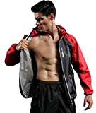 Cody Lundin Vêtements de Sudation Hommes Sudation Survêtement Minceur Combinaison de Sudation Sauna Suit (XXL, Color-e)