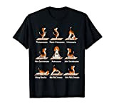 Dogs Yoga - Exercises Poses Balance Meditative Fun T-Shirt