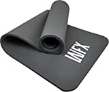 #DoYourFitness 'WFX' Premium Tapis de yoga | 'Yamuna' 183x61x1,5cm, gris | Tapis de sport antidérapant, tapis de gymnastique, tapis de ...