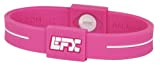 Efx Bracelet de sport Silicone Noir 20 cm Rose/Blanc Taille 7