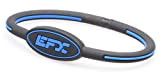 EFX Bracelet Silicone Ovale, Noir/Bleu, 20,3 cm