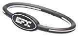 EFX Bracelet Silicone Ovale, Noir/Gris, 20,3 cm