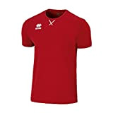 Errea Professional 3.0 MC Jr T-Shirt de Sport Unisexe pour Enfant, Unisexe Enfants, Fm411C, Rouge, YXS