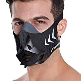 FDBRO Sports Mask Pro Masque d'entraînement pour Fitness, Course, résistance, Cardio, Masque d'endurance pour Masque d'entra?Nement Sportif avec Filtre en ...