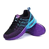 Femmes courantes Chaussures Fille Maille Coussin d'air athlétique randonnée de randonnée Tennis Confortable Baskets léger de Lace-up Chaussures de Lacets, ...