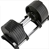 FMOPQ Dumbbells Quickly Adjustable Dumbbells in 1 Second Men's Home Fitness Equipment 5/6/9 Gear Weight Adjustment Smart Suit with Dumbbell ...