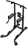 FMOPQ Power Tower Exercise Equipment Durable Adjustable Multi-Fucdy Power Tower w/Dip Station Pull Up Bar Push-Up Station and Wide Grip ...