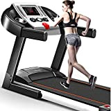 FMOPQ Treadmills Home Electric Treadmill Hydraulic Folding 3.5HP Motor Steel Frame Treadmill Embedded Bluetooth Speaker Suitable for Home and Gym ...