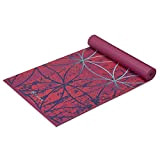 Gaiam Tapis de yoga premium imprimé extra épais et non antidérapant pour tous les types de yoga, pilates et exercices ...