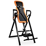gridinlux Trainer in-Gravity 1800 Table d'inversion Unisexe-Adulte, Noir/Orange, L