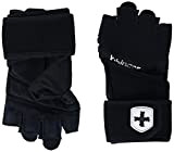 Harbinger Training Grip Wristwrap Weight Lifting Gloves, Unisexe, X-Large, Noir