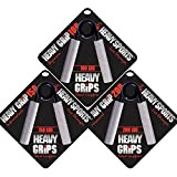 Heavy Grips Set of 3 - 100 lbs, 150 lbs, 200 lbs Resistance - Grip Strengthener - Hand Exerciser - ...