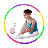 Hula Hoops pour Enfants, Multicolore, Petits Enfants Hula Hoop Amovible Sport Garçons & Filles pour Danse / Gym / Fitness