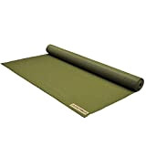 Jade Voyager Tapis de Yoga Voyage 61 x 173 cm 16 mm d'épaisseur, Jade Yoga, vert olive