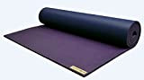 JadeYoga Fusion Tapis de yoga extra large standard 80 po Violet/bleu nuit 8 mm