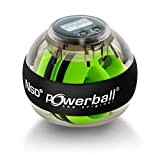 Kernpower Powerball Appareil d'entraînement Mains et Bras avec démarrage Auto et Compte-Tours (Gris Transparent)