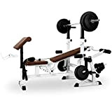 Klarfit Workout Hero 3000 Station de Musculation Multifonction à Domicile, Banc Musculation Complet avec Poids pour Pectoraux, Dos, Bras, Jambes, ...