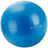 LIFEFIT Ballon de Gymnastique Anti Burst 65 cm Bleu