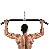 Lyndwin Barre Tirage Musculation, Barre pour Biceps, Arrière Levier de Tension Épaule Tirant Tige Barre Tirage Dos Musculation Accessoire Tirage ...