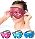 Masque Gel Premium réutilisable à chaud ou à froid: aide à apaiser les visages bouffis, les cernes, les yeux fatigués, ...