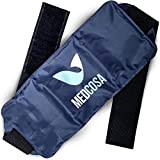 Medcosa Compresse chaud/froid flexible et réutilisable à sangle réglable, pour traitement des blessures sportives et soulagement des douleurs de dos, ...
