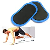 MetaBall Disque de Fitness Abdominaux Core Disque Glisseur Gliding Discs Sliders Appareils abdominaux Core Sports Fitness abs (Blue)