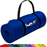 Movit® Tapis de Gymnastique 183cm x 60cm x 1,0cm, Couleur au Choix