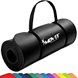 MOVIT® Tapis de Gymnastique Mat de Yoga sans phtalate Fitness Pilates/Sport / Gym SGS/Sol testé, Taille 183cm x 60cm, très ...