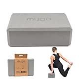 Myga Bloc de Yoga en Mousse - Brique de Yoga en Mousse EVA Haute densité - Bloc de Yoga Pilates ...