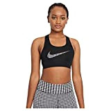 Nike DD1141 W NK DF SWSH ICNCLSH GX BRA Sports bra women's black/white M