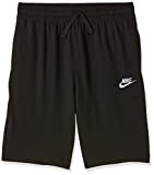 Nike NSW Short JSY AA Pantalons Garçon, Noir (Black/White), 152
