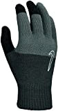 Nike Unisexe - Adulte Knitted Tech and Grip Gants Gris L/XL