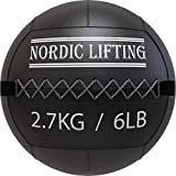 Nordic Lifting Wall Ball for Crossfit & Fitness - Medicine Ball for Gym and Strength Training by (6.00)