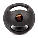Phoenix Fitness Medecine Ball Médecine Ball avec Surface texturée antidérapante et Double poignée Ergonomique pour renforcer Les Muscles du Tronc, ...