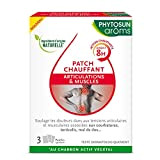 Phytosun Arôms - Patch Chauffant Articulations & Muscles - Au Charbon Actif Végétal - Boîte de 3 Patchs